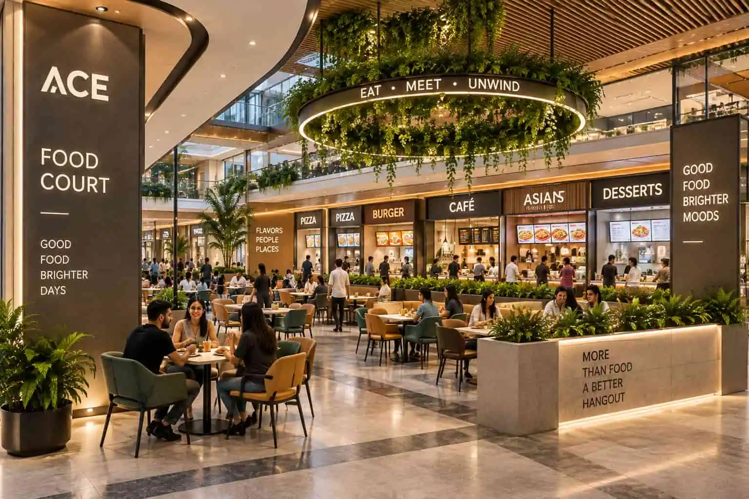 ACE Tech Food Court Techzone 5 Greater Noida